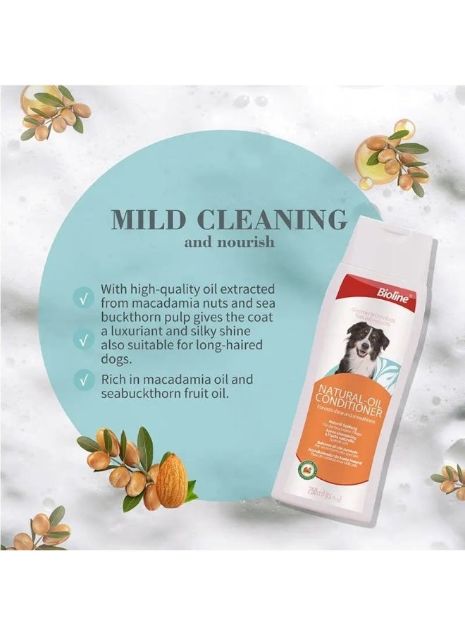 Bioline Natural Oil Dog Conditioner – 250 ml - Image 3